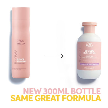 Wella Professionals Invigo Blonde Recharge Colour Refreshing Shampoo 300ml