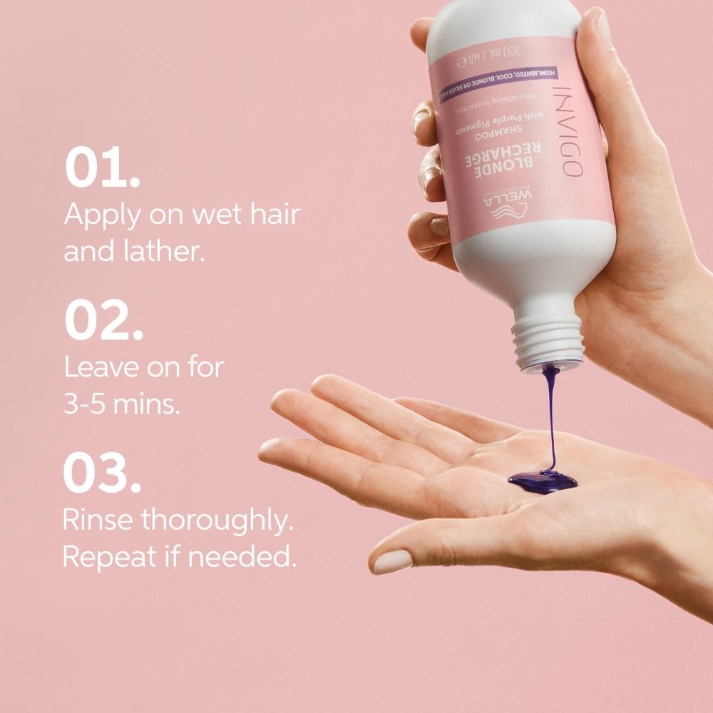 Wella Professionals Invigo Blonde Recharge Colour Refreshing Shampoo 300ml