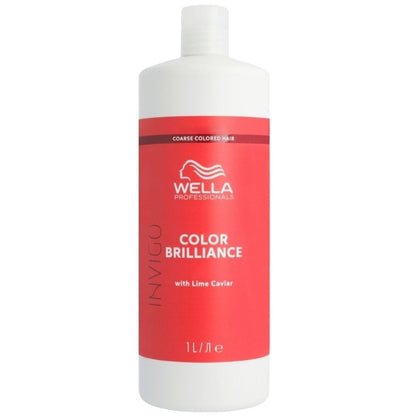 Wella Professionals Invigo Colour Brilliance Vibrant Colour Shampoo & Conditioner Coarse Hair Twin 2 x 1000ml