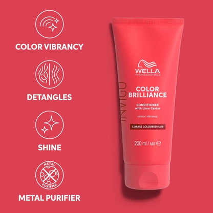 Wella Professionals Invigo Colour Brilliance Vibrant Colour Conditioner Coarse Hair 200ml