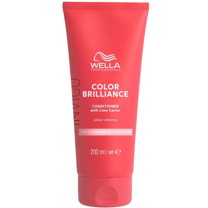 Wella Professionals Invigo Colour Brilliance Vibrant Colour Fine/Normal Hair Shampoo 300ml & Conditioner 200ml Twin