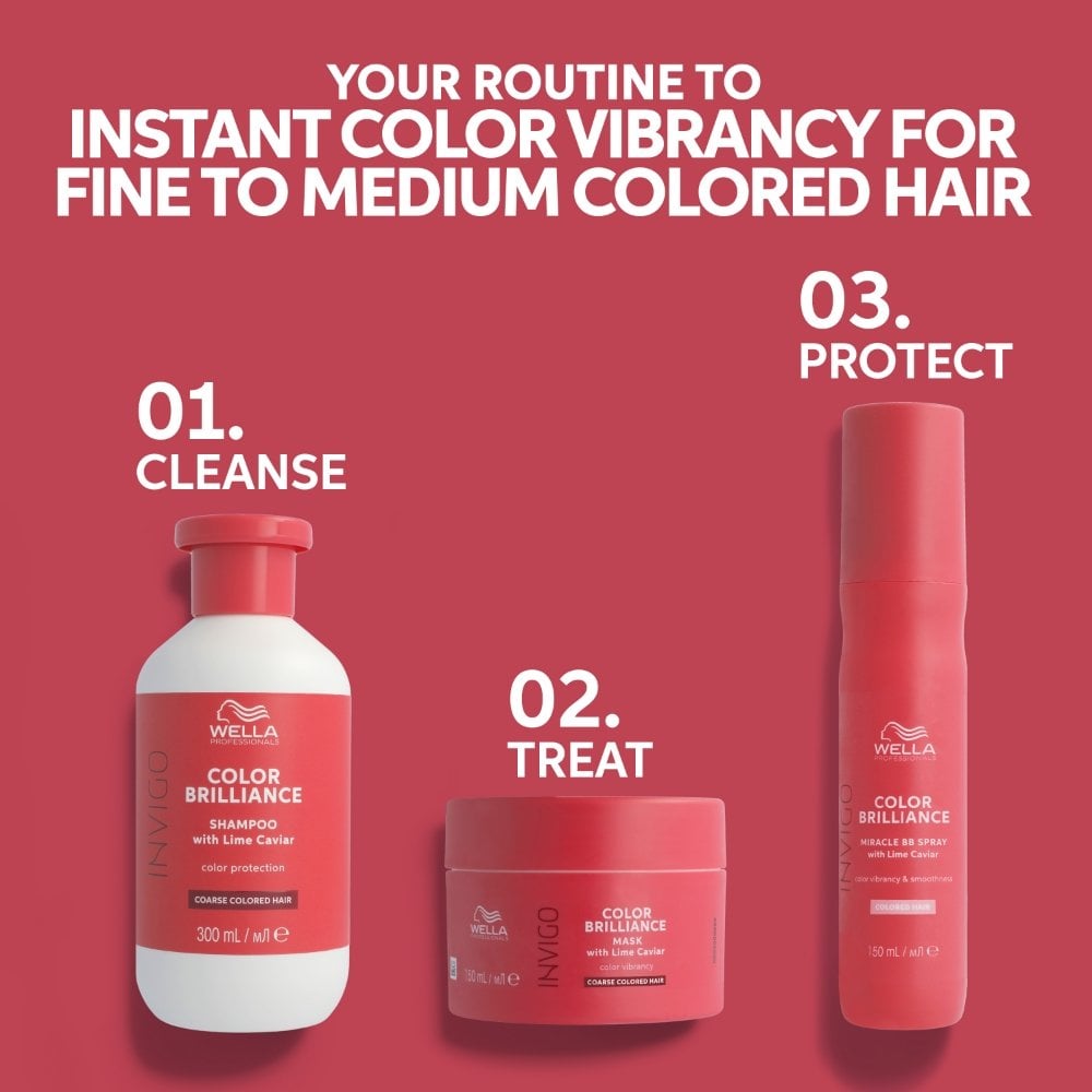 Wella Professionals Invigo Colour Brilliance Vibrant Colour Mask Coarse Hair 150ml