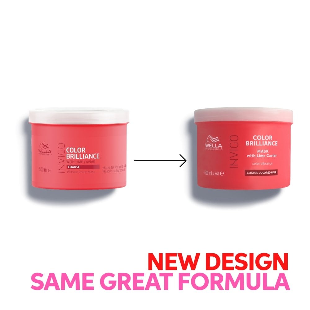 Wella Professionals Invigo Colour Brilliance Vibrant Colour Mask Coarse Hair 500ml