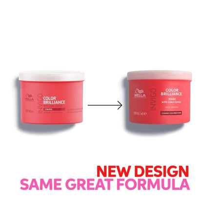 Wella Professionals Invigo Colour Brilliance Vibrant Colour Mask Coarse Hair 500ml