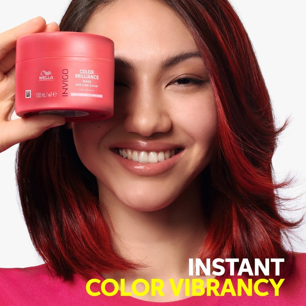 Wella Professionals Invigo Colour Brilliance Vibrant Colour Mask Fine/Normal Hair 500ml