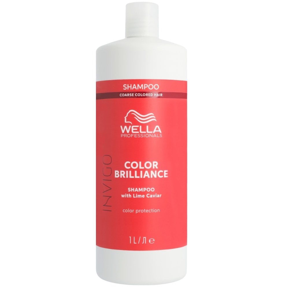 Wella Professionals Invigo Colour Brilliance Vibrant Colour Shampoo & Conditioner Coarse Hair Twin 2 x 1000ml