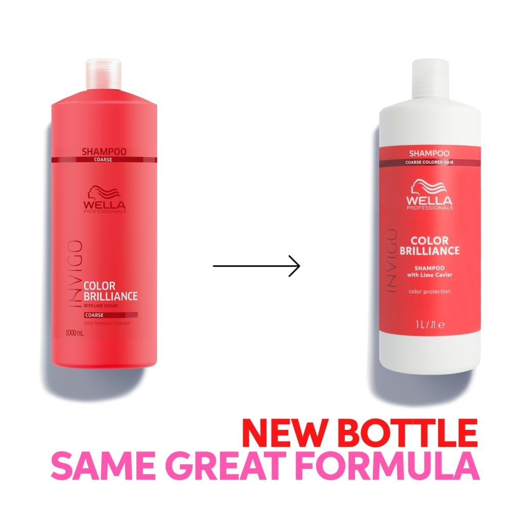Wella Professionals Invigo Colour Brilliance Vibrant Colour Shampoo Coarse Hair 1000ml