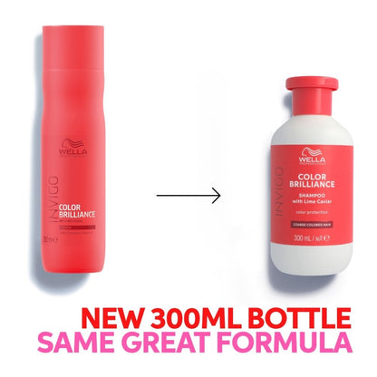 Wella Professionals Invigo Colour Brilliance Vibrant Colour Shampoo Coarse Hair 300ml