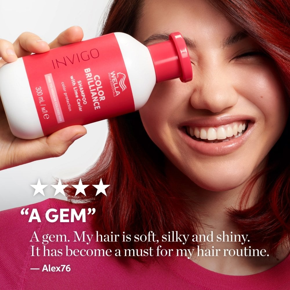 Wella Professionals Invigo Colour Brilliance Vibrant Colour Shampoo Fine/Normal Hair 300ml