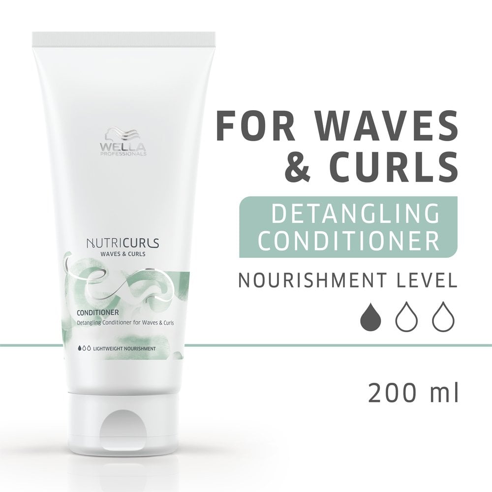 Wella Professionals NutriCurls Detangling Conditioner 200ml