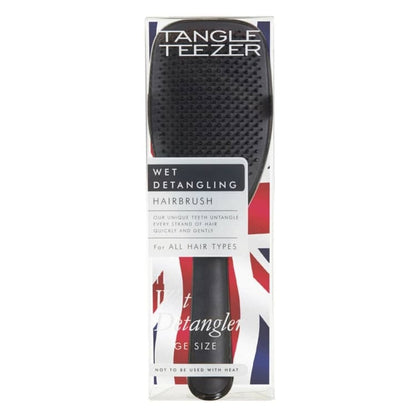 Tangle Teezer Wet Detangling Hairbrush Large Black Gloss