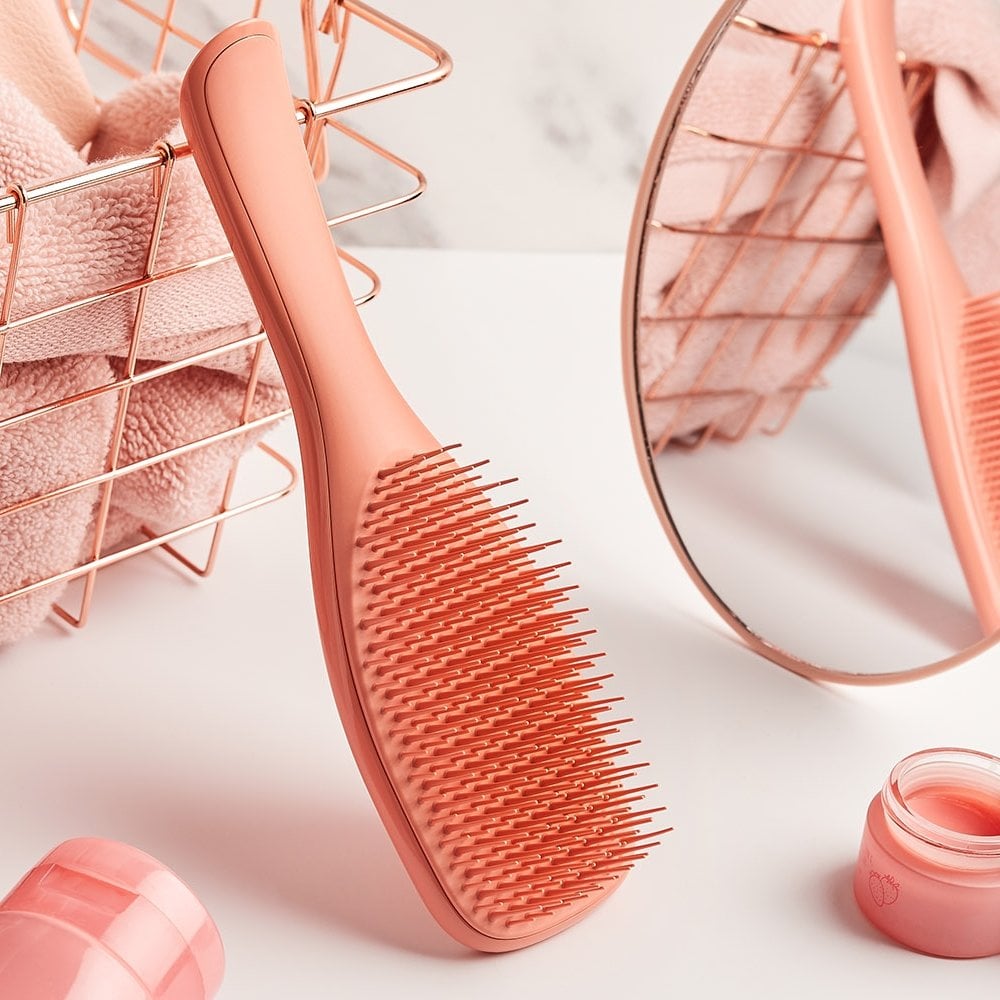 Tangle Teezer Wet Detangling Hairbrush Large Peach Glow