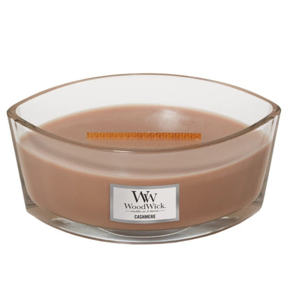 WoodWick Cashmere Ellipse Jar Candle
