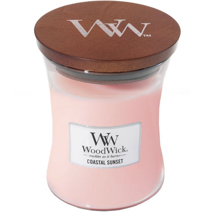 WoodWick Coastal Sunset Medium Hourglass Jar Candle