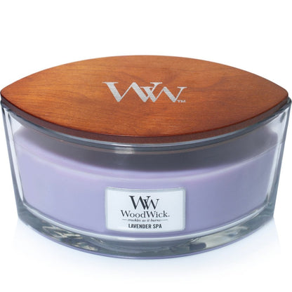 WoodWick Lavender Spa Ellipse Jar Candle