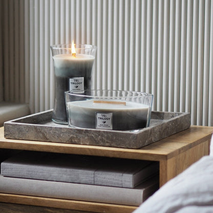 WoodWick Trilogy Warm Woods Ellipse Jar Candle