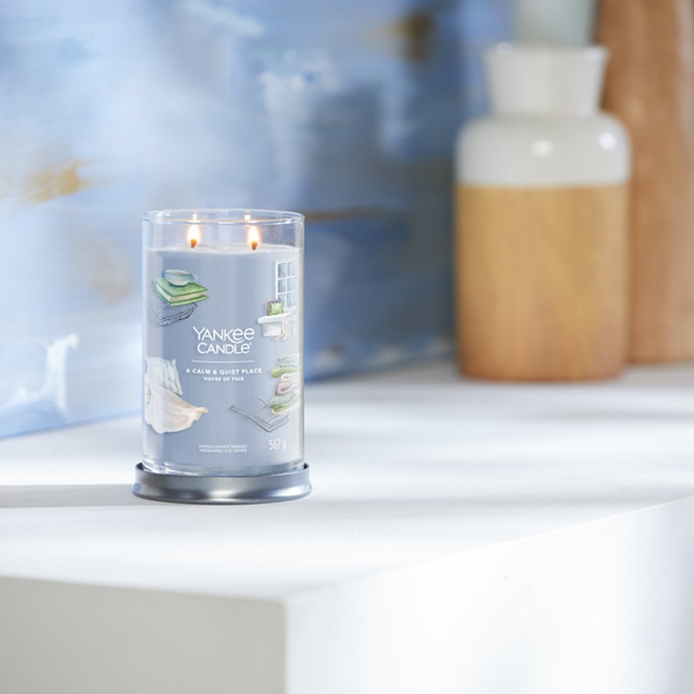 Yankee Candle A Calm & Quiet Place Large Signature Tumbler Jar Candle