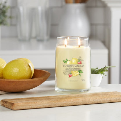 Yankee Candle Iced Berry Lemonade Large Signature Jar Candle