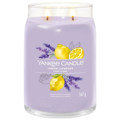 Yankee Candle Lemon Lavender Large Signature Jar Candle