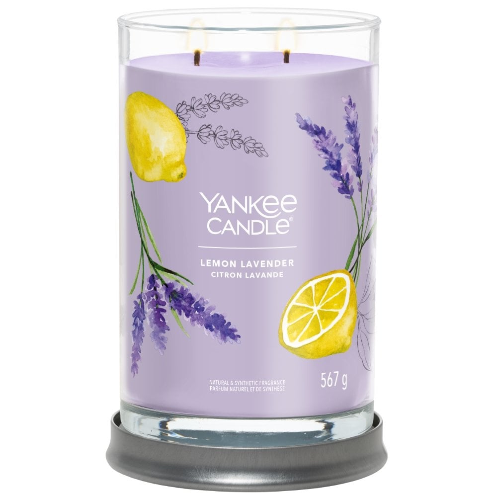 Yankee Candle Lemon Lavender Large Signature Tumbler Jar Candle