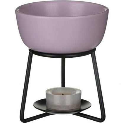 Yankee Candle Pebble Melt Warmer Grey Lilac