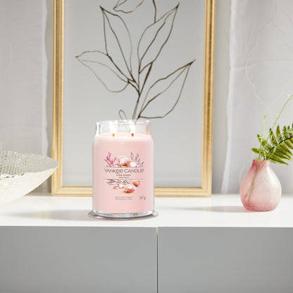 Yankee Candle Pink Sands Large Signature Jar Candle