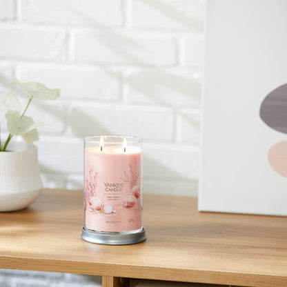 Yankee Candle Pink Sands Large Signature Tumbler Jar Candle