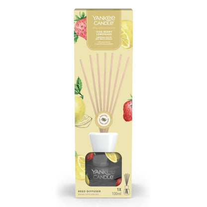 Yankee Candle Signature Reed Diffuser Iced Berry Lemonade 100ml
