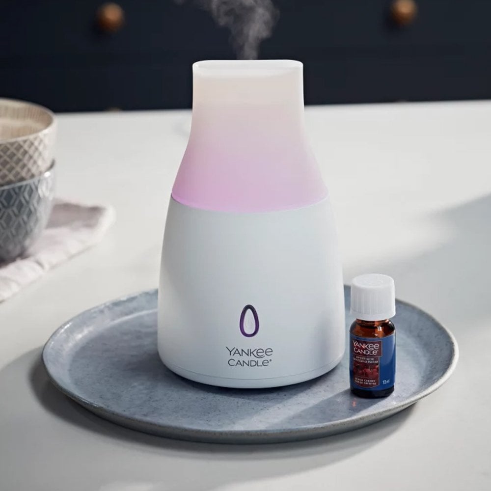 Yankee Candle Ultrasonic Aroma Diffuser Starter Kit Black Cherry